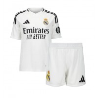 Camiseta Real Madrid Antonio Rudiger #22 Primera Equipación Replica 2024-25 para niños mangas cortas (+ Pantalones cortos)